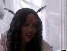 Josh Rivers tries to get flirty with August Skye