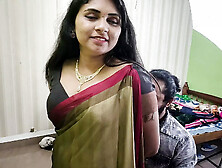 BDSM both hand tied and blindfolded in saree by vaishnavy and Sharun Raj,  Mallu couple hot bdsm ass and boobs kiss romance