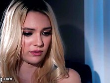 GIRLSWAY - Hawt Blond Kenna James Screws Hawt Detective Riley Reid After Discovering The Truth FULL Porn Movies - Tube8