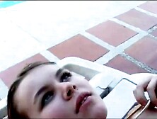 Sweet teen swimming lesson: Blowjob,  Doggy & Amateur Porn