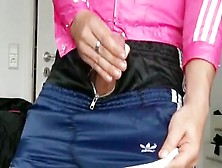 Adidas Nylon Shorts Cumpilation 25 Vollgewichste Glanzshorts