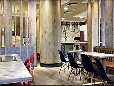 Milf give so sloppy that Handjob :P so much better than just Fastfood :) risky action !