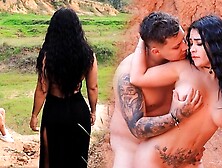 Horny Desert Goddess Stalks A Lost Fiance Until She Rides Him - Alejandra Palacios