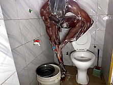 SHOWER TIME WITH A BIG COCK