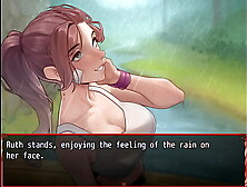 HAREM In Another World [ ANIME Game ] Ep. 34 his BEST FRIEND is getting all wet under the outdoor rain !