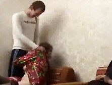 Milf with 2 young guys