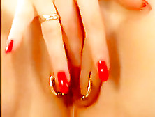 Big tits and rubber toy