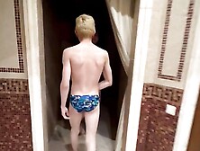 guy with big dick fucked sweet twink in sauna