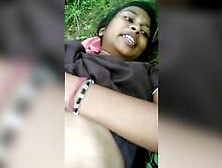 Teen village girl romance outdoor jungle