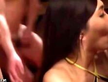 Groupie Gangbangs - Teenage Cuties Get Fucked Hard By A Group Of Guys