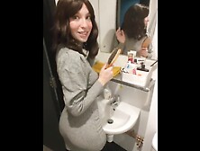 Step-Mom drains me before my date in order to last longer