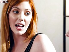 Bigtitted lez ginger cougar eaten by GF
