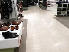 Store Restroom Fuck & Gargle Swallow