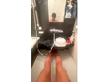 Selfie Mirror Large Sperm Bukkake Masturbation