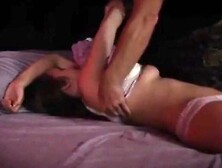 Tetona dormida con cloroformo