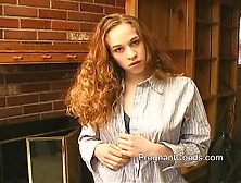 20yr old redhead squirting milk from big boobs