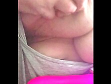 Big Beautiful Woman Titty Fuck With Toy ????