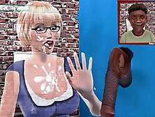 Bbc Gloryhole Handjob From Teachuh Tiddies Game