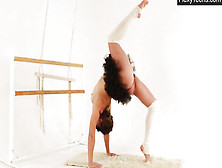 Russian limber stunner good-sized titties Myra Zavisalo