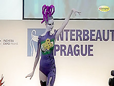 Bodypaint Fashionshow Nude Show Praha