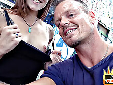 Cute amateur babe public outdoor fucked by blind sex date