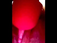 Up close with my pink toy and box