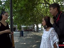 Cute 21yo babe got humiliated in public