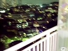 Hot Brazilian dark-haired blows her beau with a meaty man meat on her -