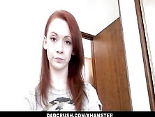 Dadcrush - Small Redhead Teen Gets Plowed By Stepdad