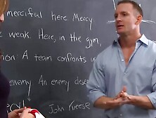 Uniformed colle slut fuck