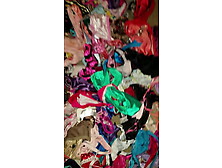 All Of My Satin Panties And Thong Collection