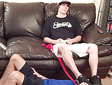 Skater Boy's Feet And Socks Worshipped