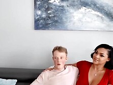 Motherly Dominator - Milf Dominatrix Sissified By Two Hot Babes