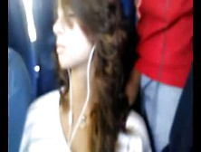 Dick flash in the bus