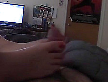 Cyootbeluga Footjob And Blowjob