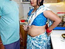 Sperm Donate- Neighbor aunty took out sperm from my Lund in a box for her daughter-in-law,  She gave me sexy Blowjob in Saree.