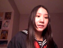 Innocent Asian Schoolgirl Sins and Seeks Repentence