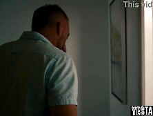 Strict aged step father rails sexually curious Latin chick step daughter with his large ramrod