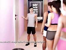 In the massage parlor,  fuck to hot girl during massage,  because of helps to my stepsister with her massage parlor opening