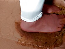 Chinese Shitty Dog Scat Challenge In Brown Nylon 1