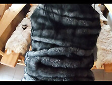 Blow-job, Fuck and Cum Playing with My Impotent Husband Friends While Wearing a Fur Coat Ep 240