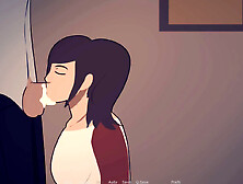 Bold girl giving head at her first encounter in a town revealed