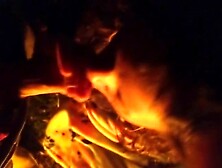 Sexy Teen Sister Sucks Off Brother,  Fireside Asmr.