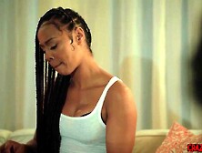 Slutty large butt ebony mother I'd like to fuck Misty Stone licked black teens Sizi Sev moist vagina