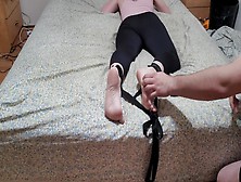 Bondage Tied Down Teenie Tickle Torture