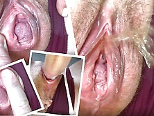 Eating And Fucking A Meaty Hole Of A Young Mom After Pissing.  Close-Up