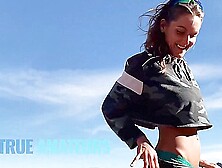 Gorgeous And Horny Stacy Has A Wild Adventure While Hiking As She Gets Fucked Hard