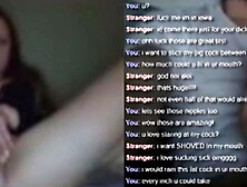 [Omegle] Masturbating To Big Cock