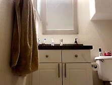 Latina about to shower: Part 2