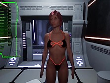 Ada Wong And Car Toon - From Resident Evil. The Road Of Sperm And Pleasure